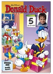 Donald Duck Sinterklaas tijdschrift gepersonaliseerd met jouw naam en foto