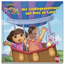 Dora reddingsavontuur gepersonaliseerd kinderboek met naam