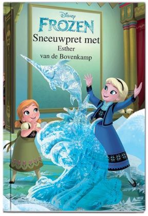 Frozen boek met eigen naam gepersonaliseerd.