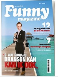 funny-magazine: je eigen glossy tijdschrift met naam en foto in verwerkt
