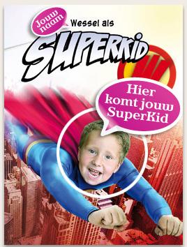 Superkid - boekje met naam en foto