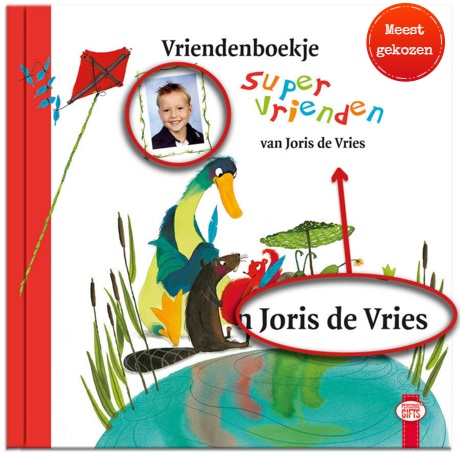 vriendenboekje met naam en foto - super vrienden